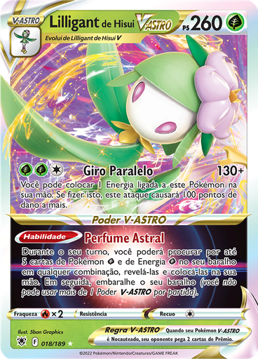 Lilligant de Hisui V-ASTRO