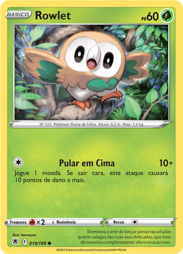 Rowlet (Reverse Holo)