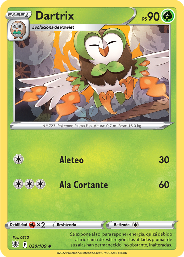 Dartrix (Reverse Holo)
