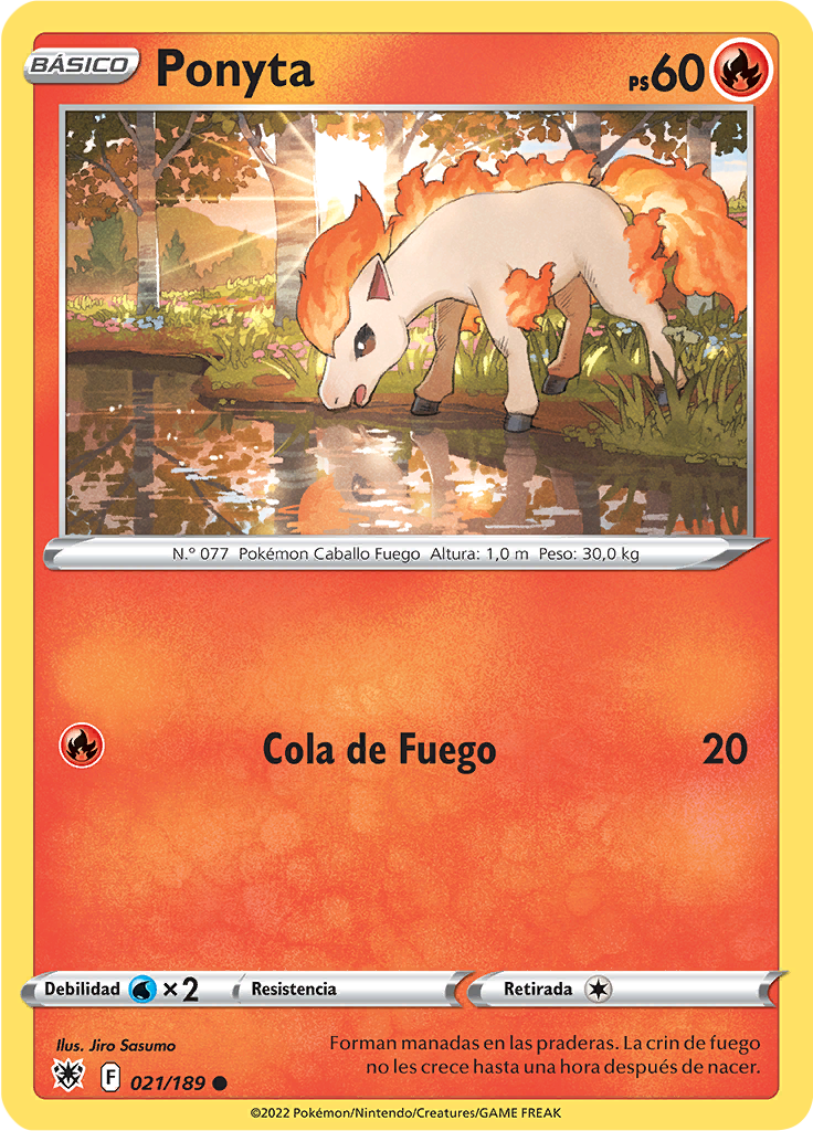 Ponyta (Reverse Holo)