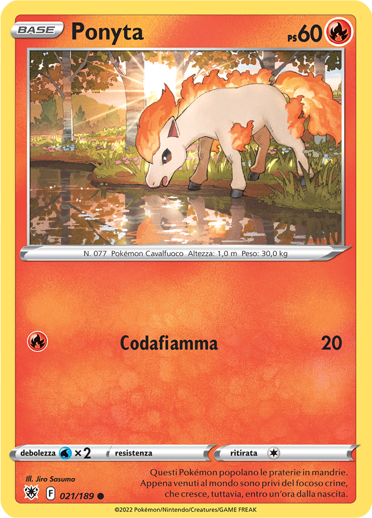 Ponyta (Reverse Holo)