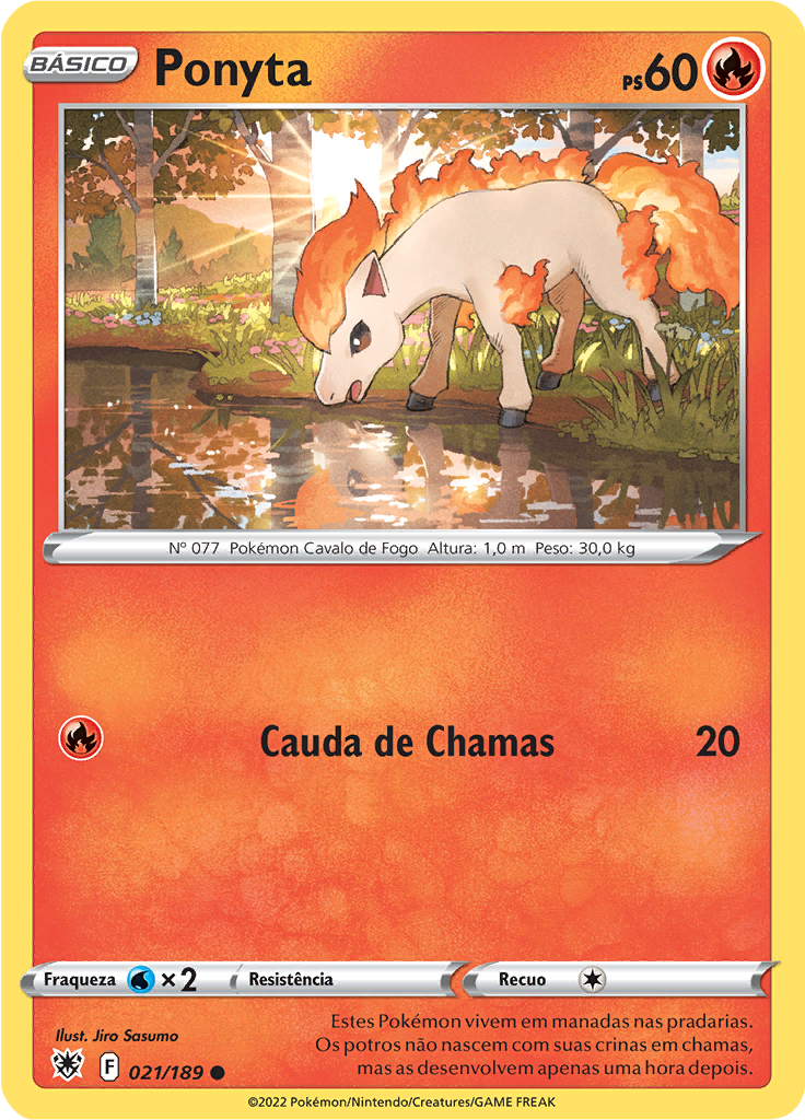 Ponyta (Reverse Holo)