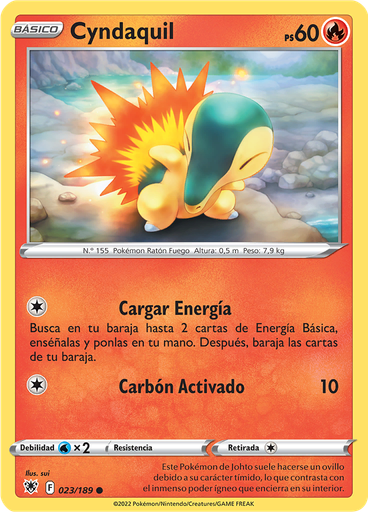Cyndaquil (Reverse Holo)