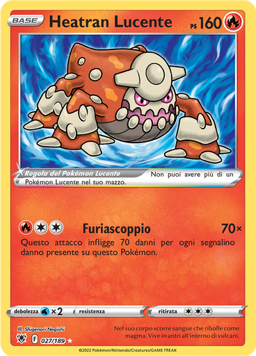 Heatran Lucente