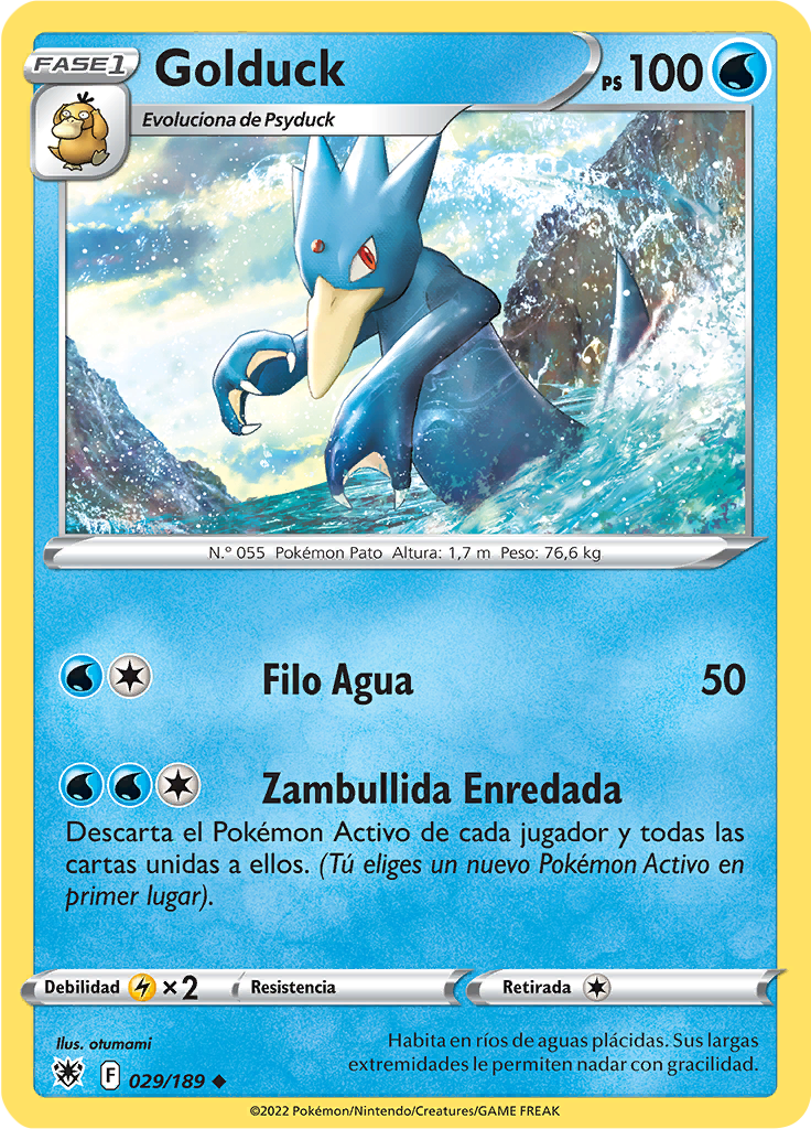Golduck (Reverse Holo)
