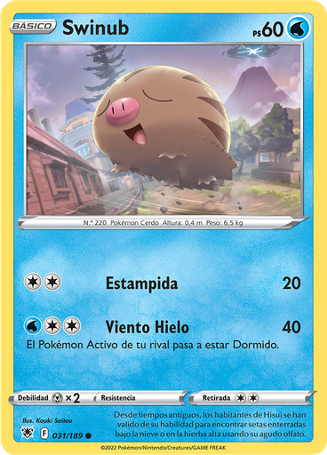 Swinub (Reverse Holo)