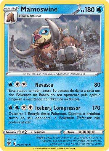 Mamoswine (Reverse Holo)