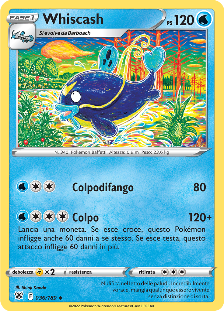 Whiscash (Reverse Holo)