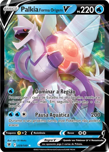 Palkia Forma Origem V