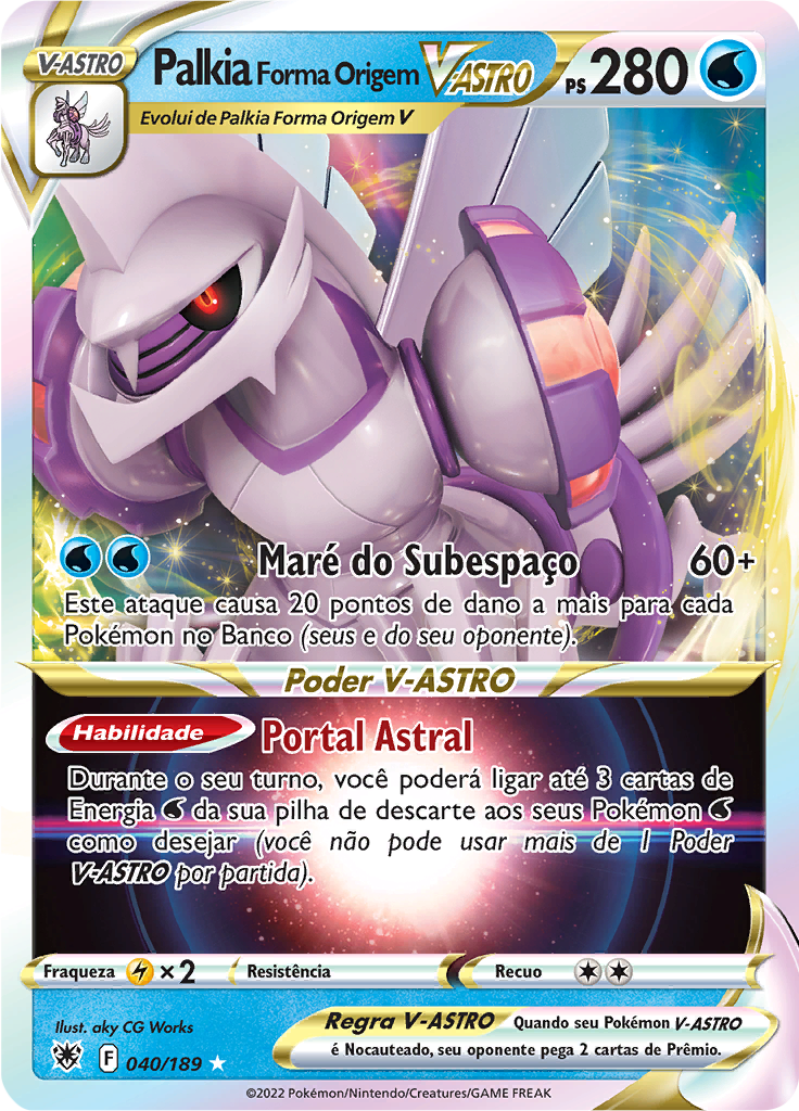 Palkia Forma Origem V-ASTRO