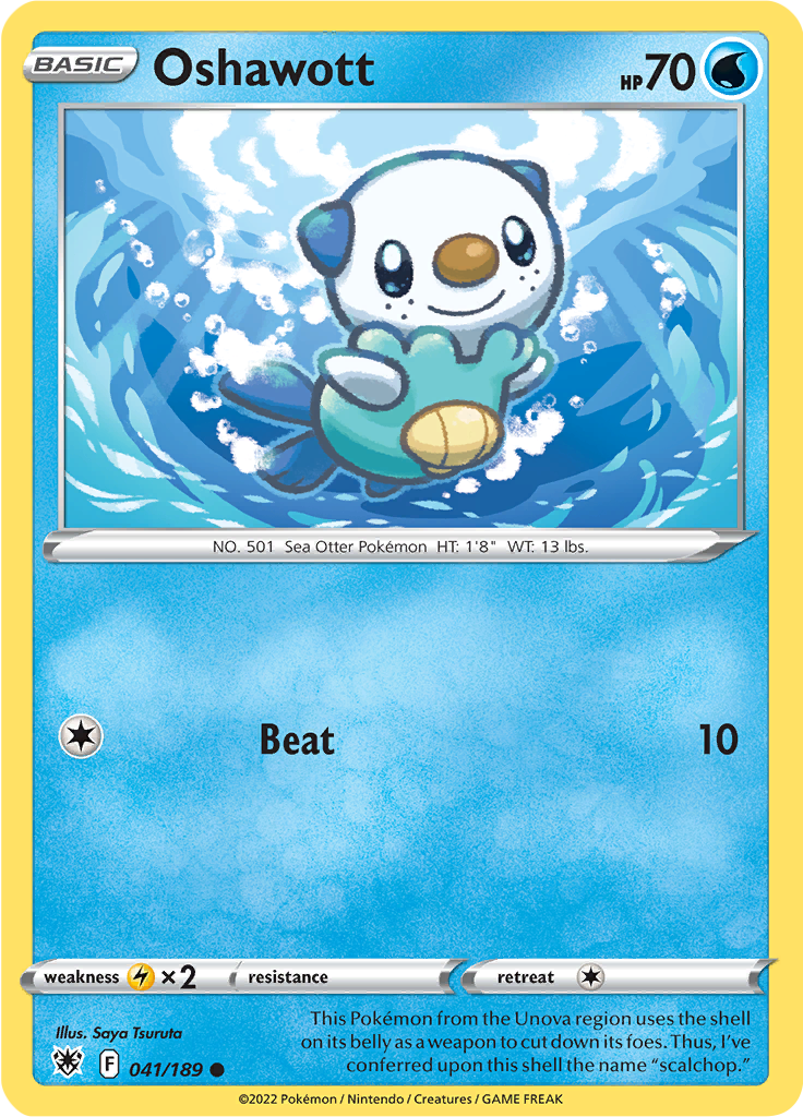 Oshawott (Reverse Holo)
