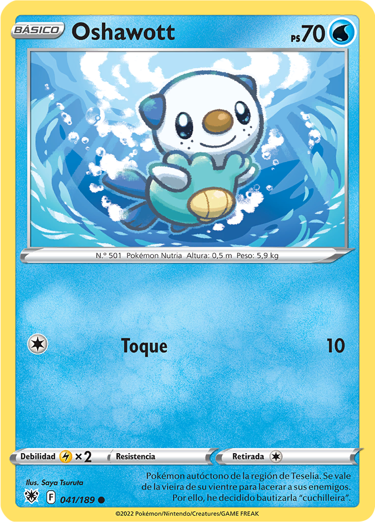 Oshawott (Reverse Holo)