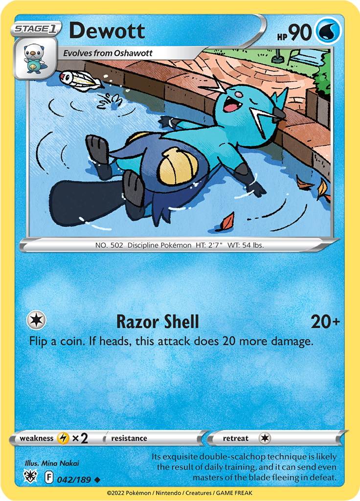 Dewott (Reverse Holo)