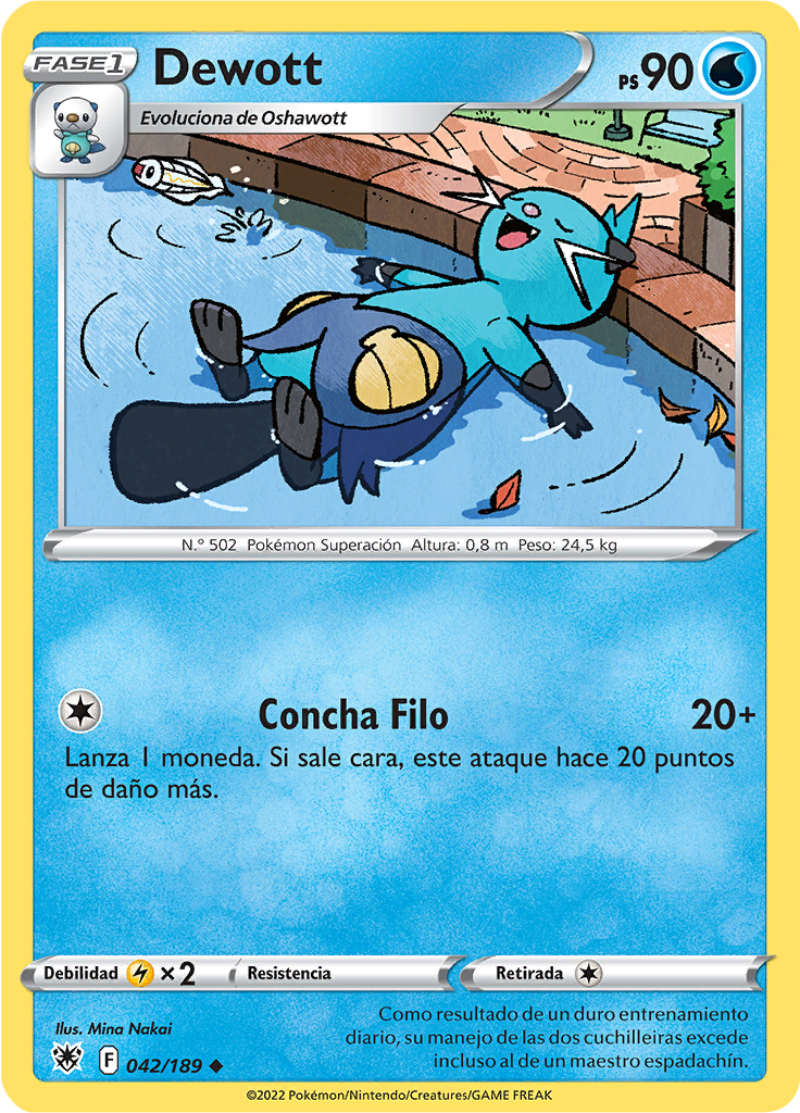 Dewott (Reverse Holo)