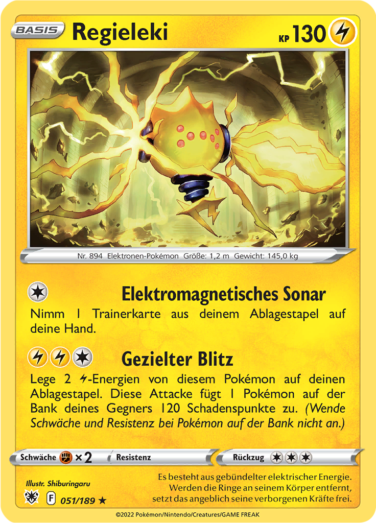 Regieleki (Reverse Holo)