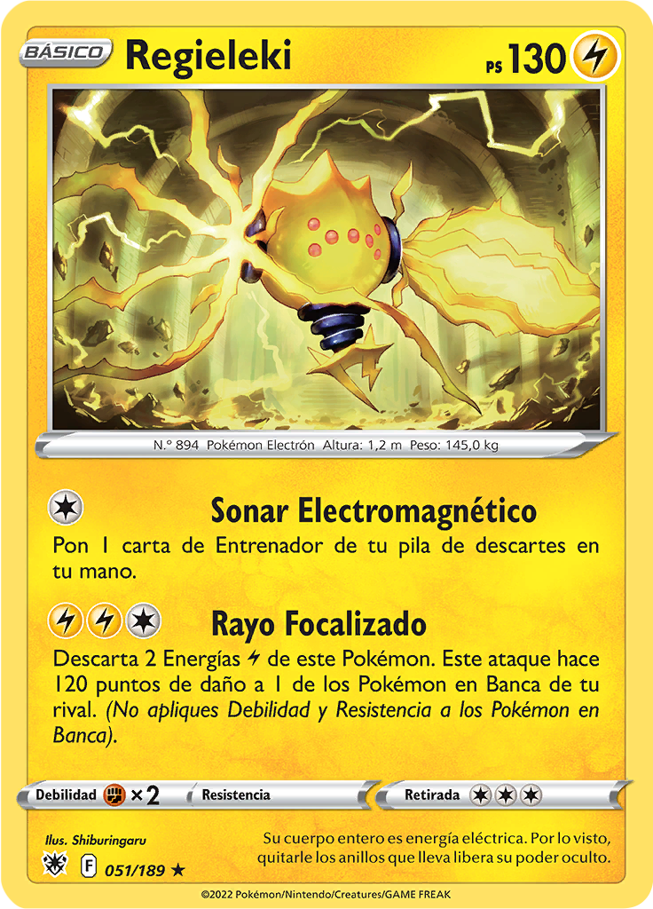 Regieleki (Reverse Holo)
