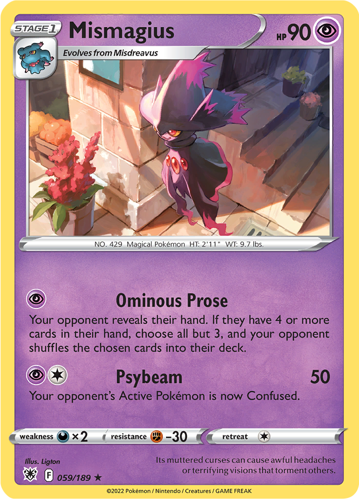 Mismagius (Reverse Holo)