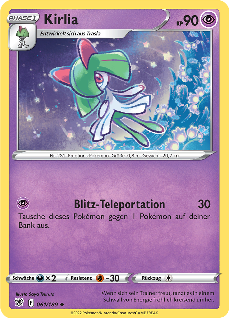 Kirlia (Reverse Holo)