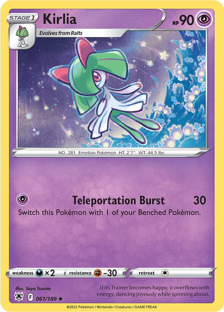 Kirlia (Reverse Holo)