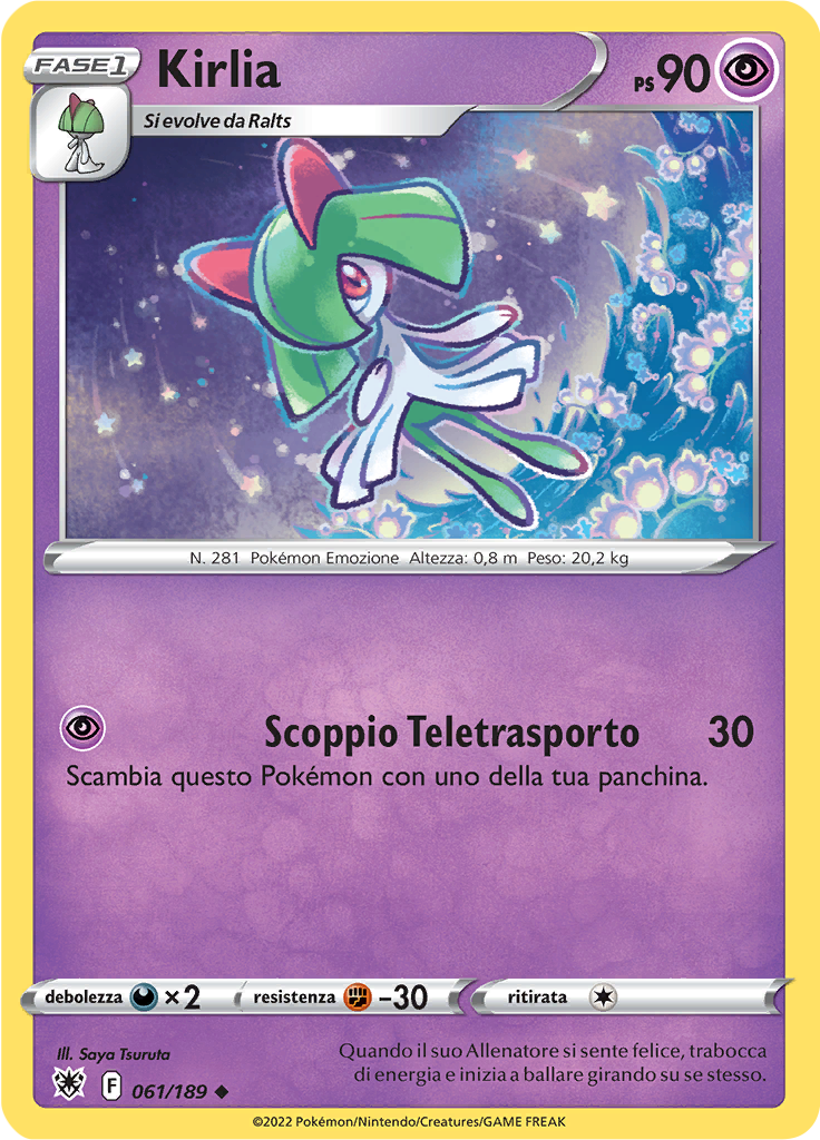 Kirlia (Reverse Holo)