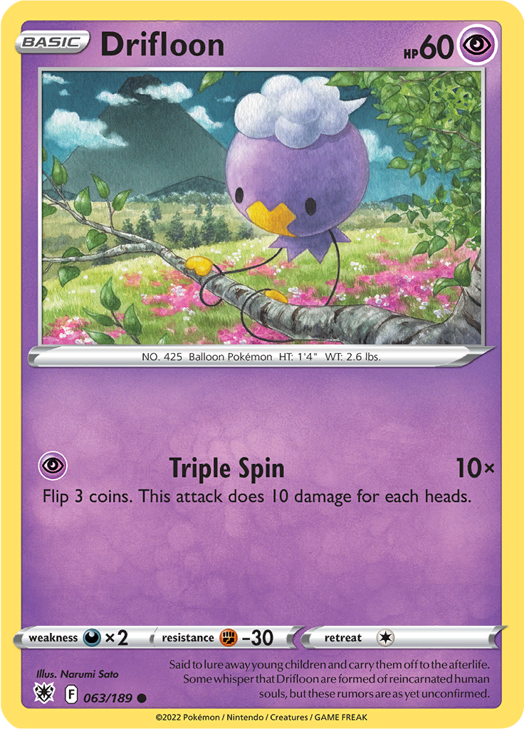 Drifloon (Reverse Holo)