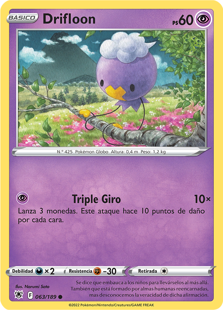 Drifloon (Reverse Holo)