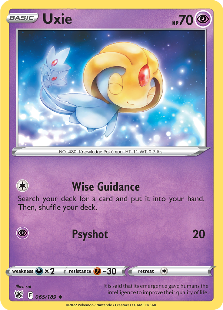 Uxie (Reverse Holo)