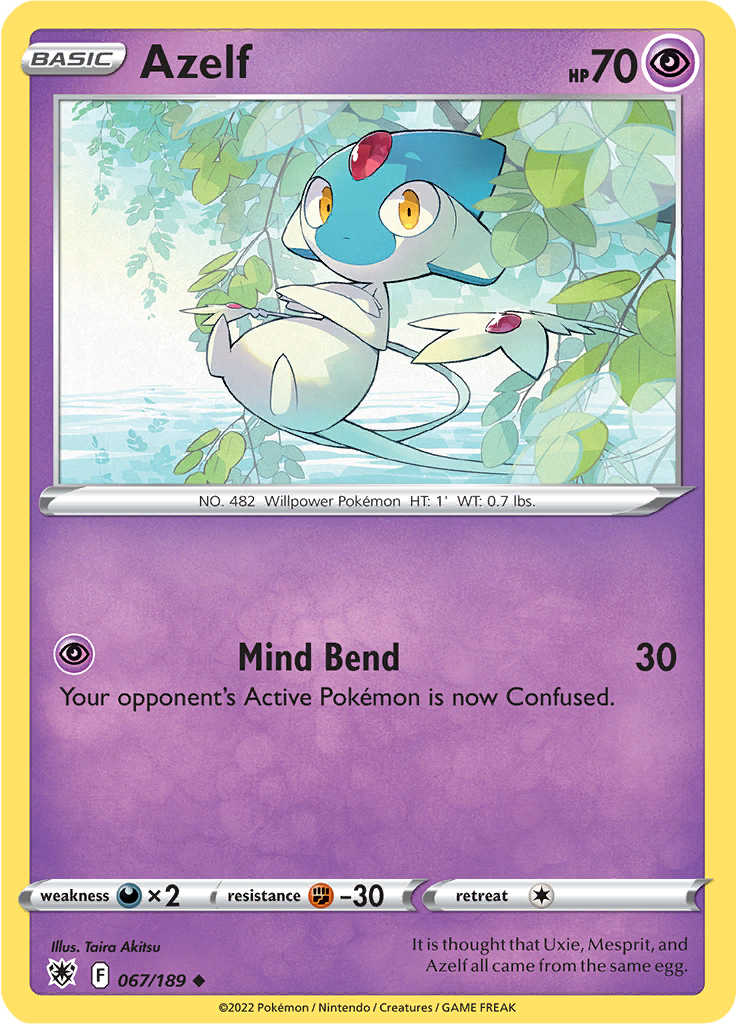 Azelf (Reverse Holo)