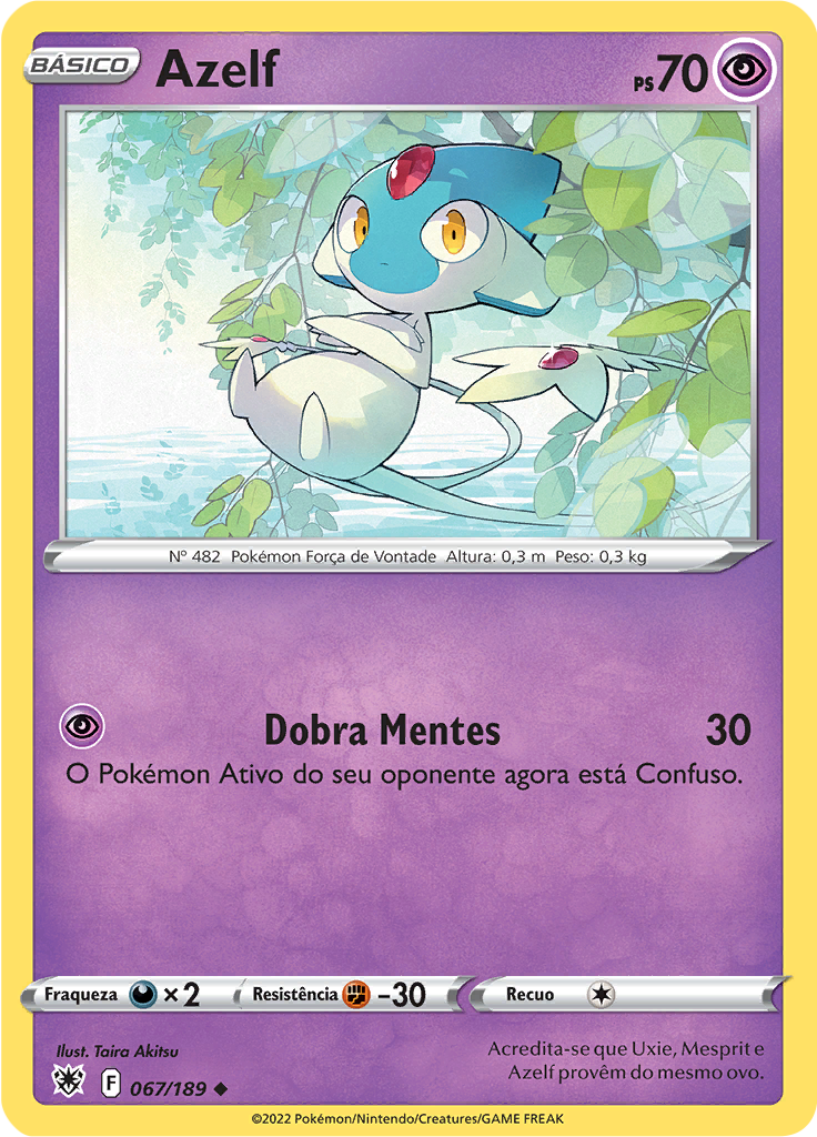 Azelf (Reverse Holo)