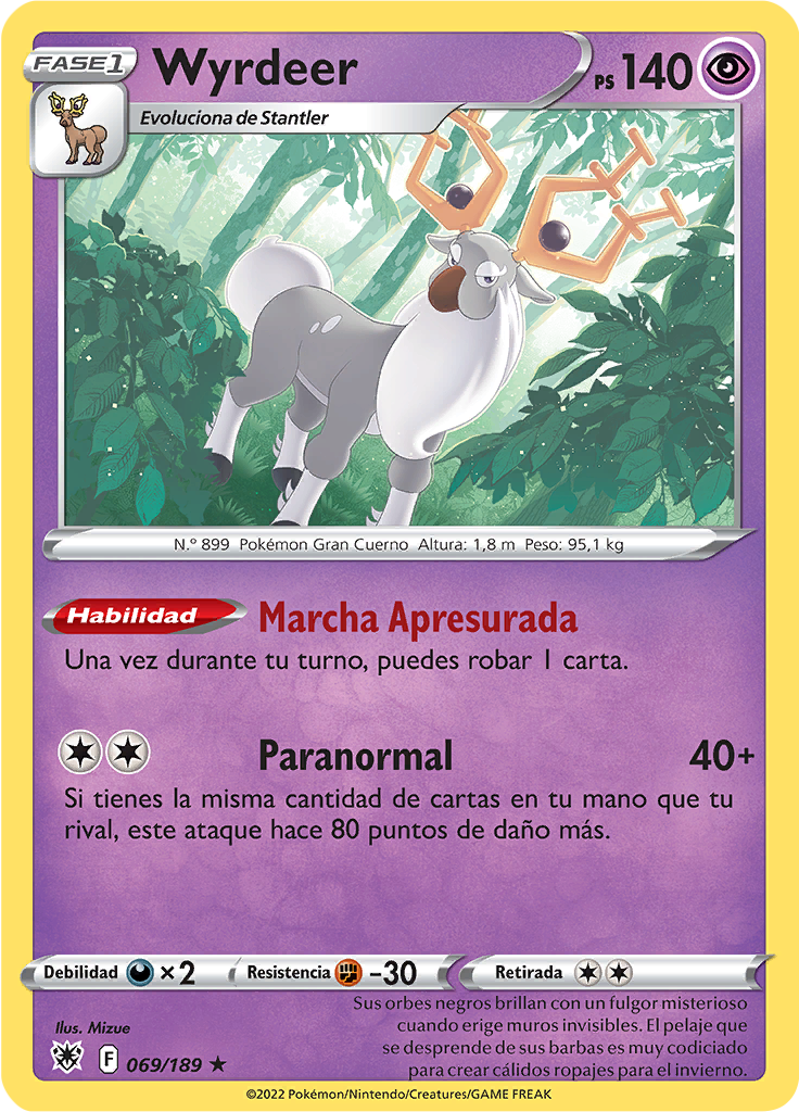 Wyrdeer (Reverse Holo)