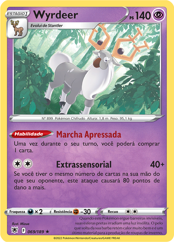 Wyrdeer (Reverse Holo)