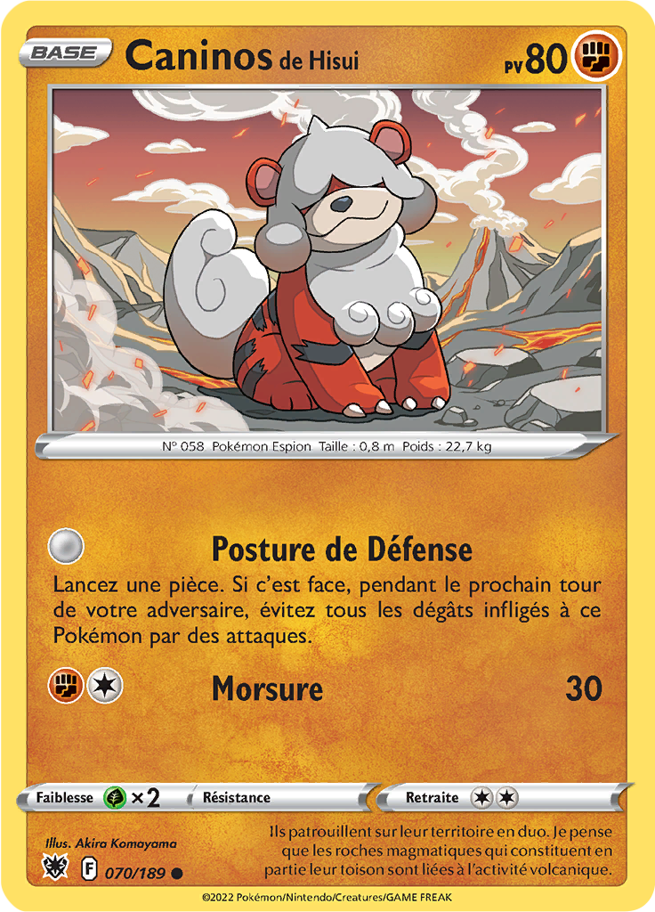 Caninos de Hisui (Reverse Holo)
