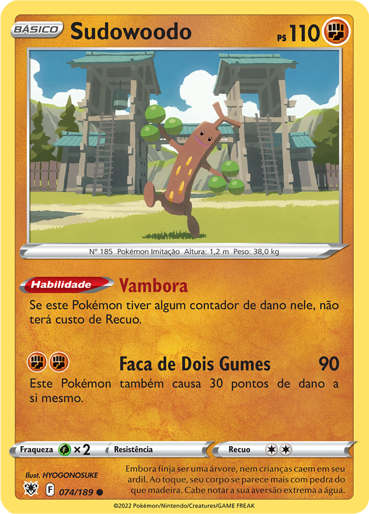 Sudowoodo (Reverse Holo)