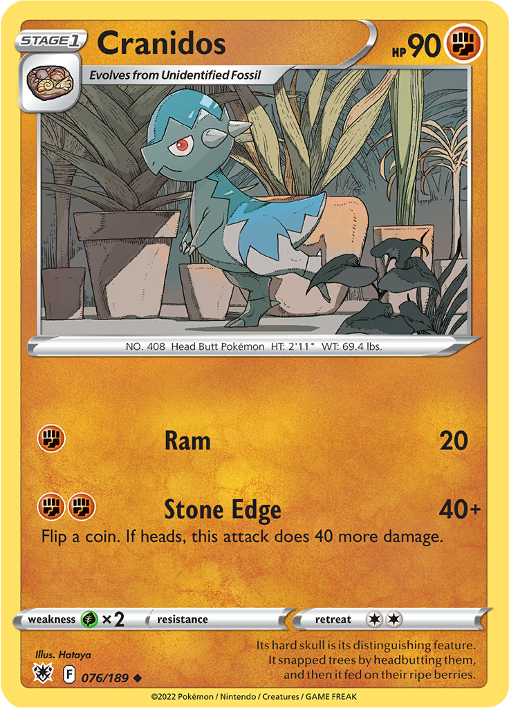 Cranidos (Reverse Holo)