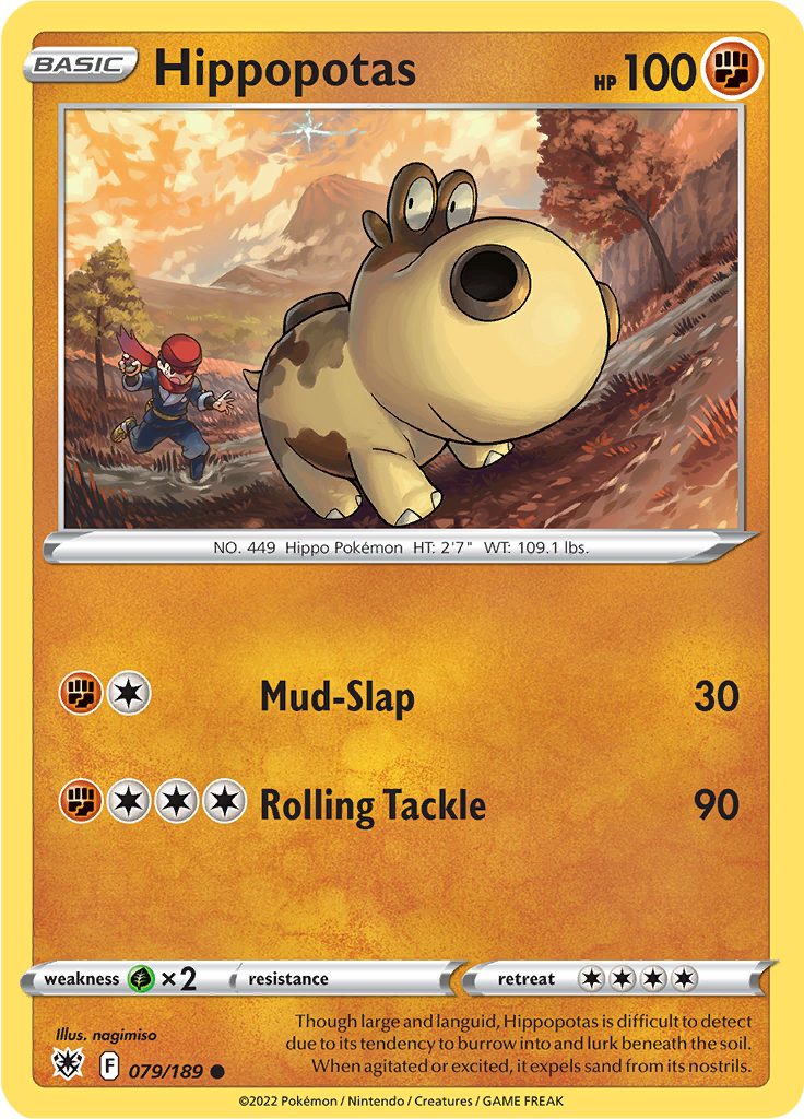 Hippopotas (Reverse Holo)