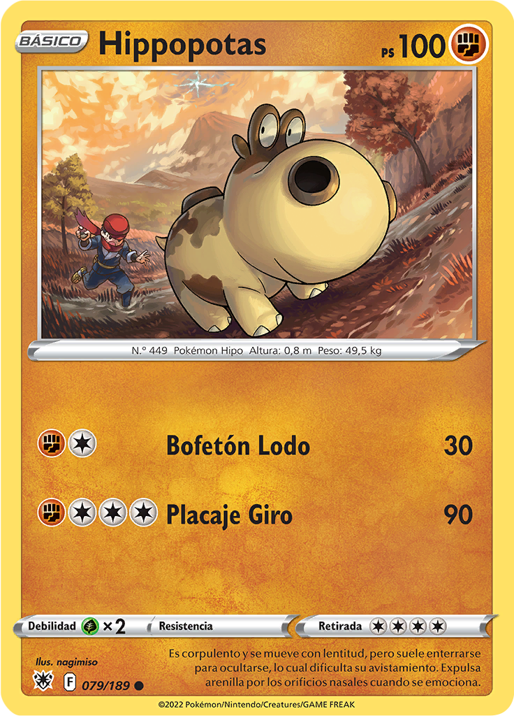 Hippopotas (Reverse Holo)