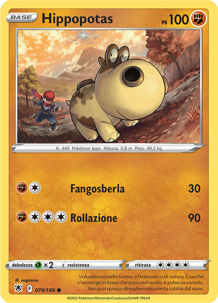 Hippopotas (Reverse Holo)