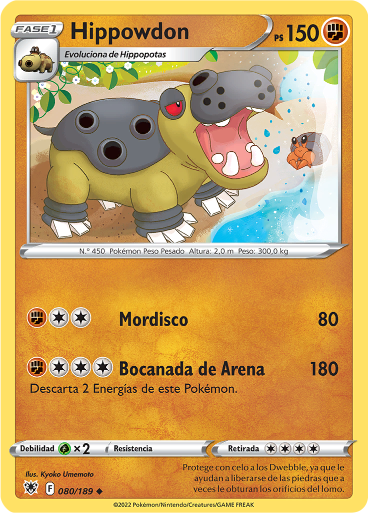 Hippowdon (Reverse Holo)