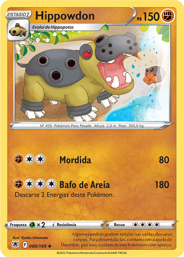 Hippowdon (Reverse Holo)