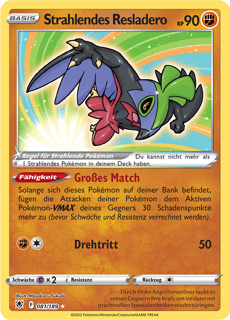 Strahlendes Resladero