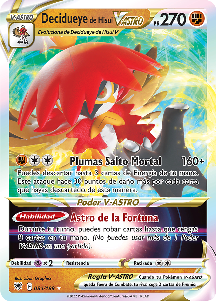 Decidueye de Hisui V-ASTRO