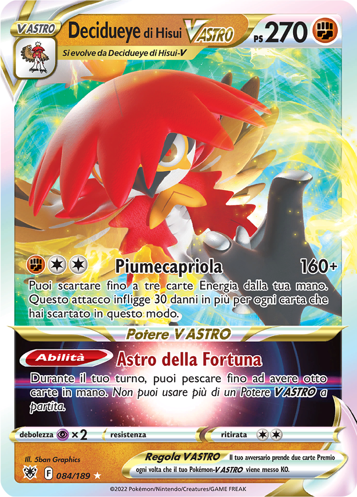 Decidueye di Hisui V ASTRO