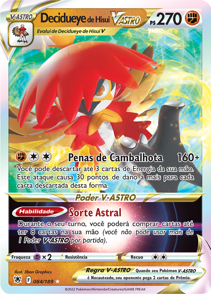 Decidueye de Hisui V-ASTRO