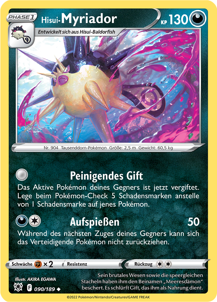 Hisui-Myriador (Reverse Holo)