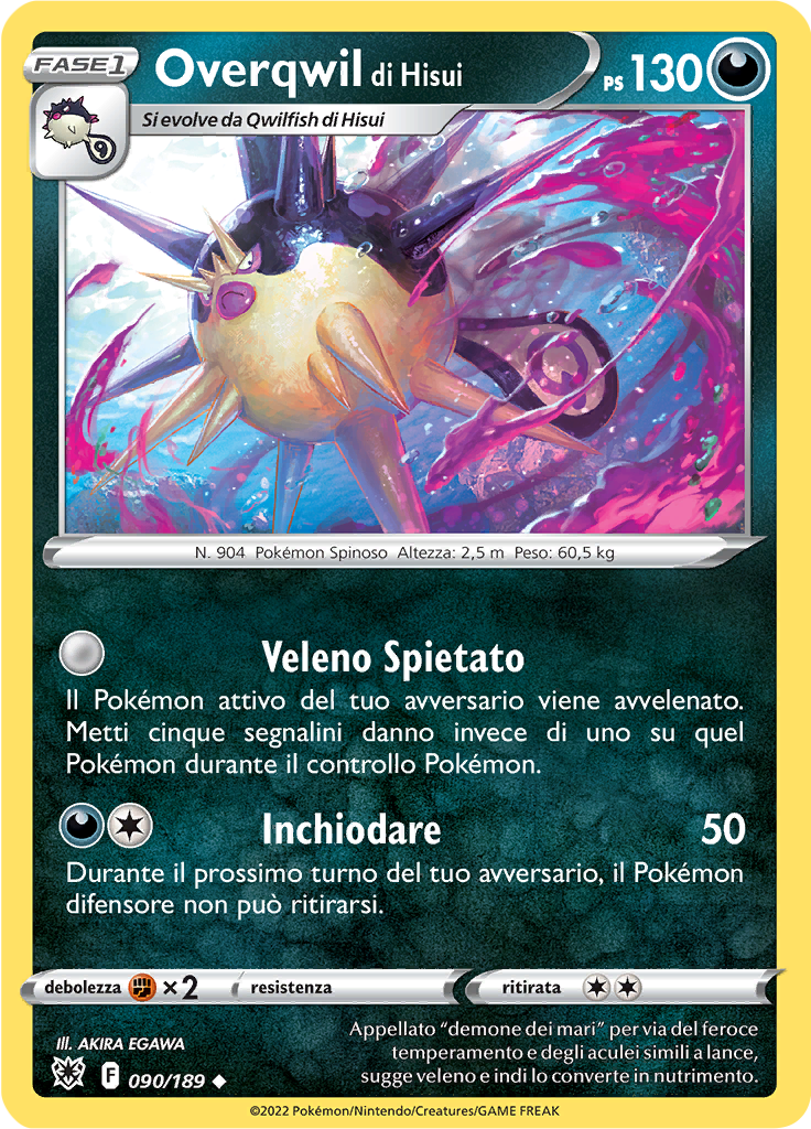 Overqwil di Hisui (Reverse Holo)