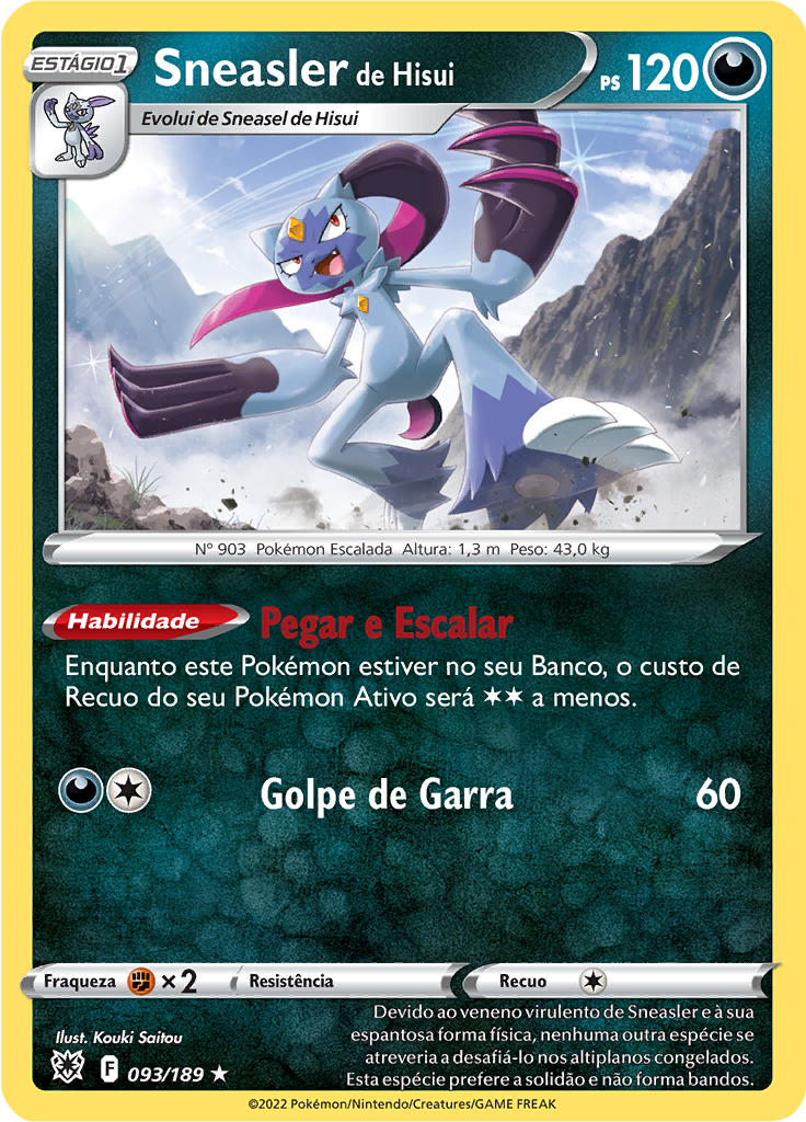 Sneasler de Hisui