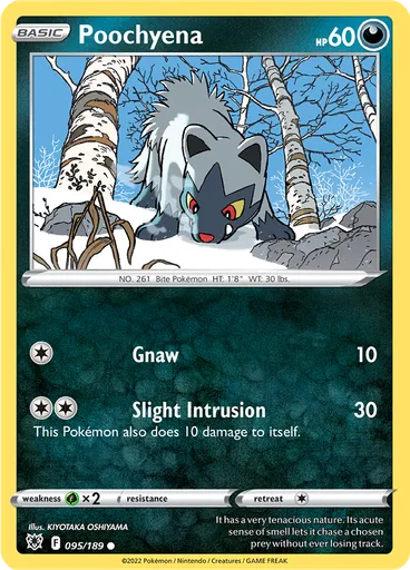 Poochyena (Reverse Holo)
