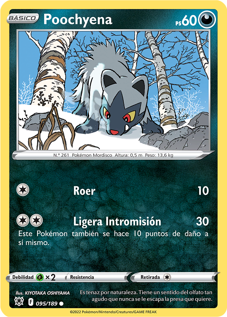 Poochyena (Reverse Holo)