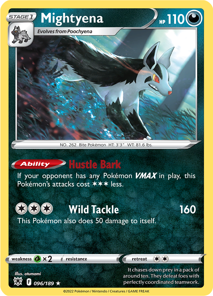 Mightyena (Reverse Holo)