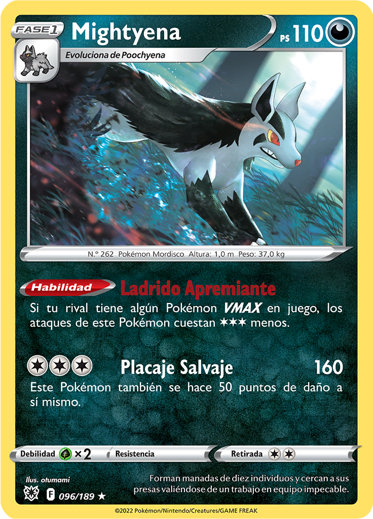 Mightyena (Reverse Holo)